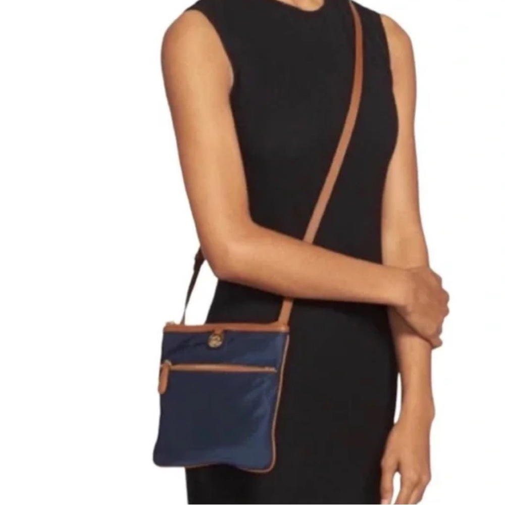 Michael Kors Black and Brown crossbody Bag